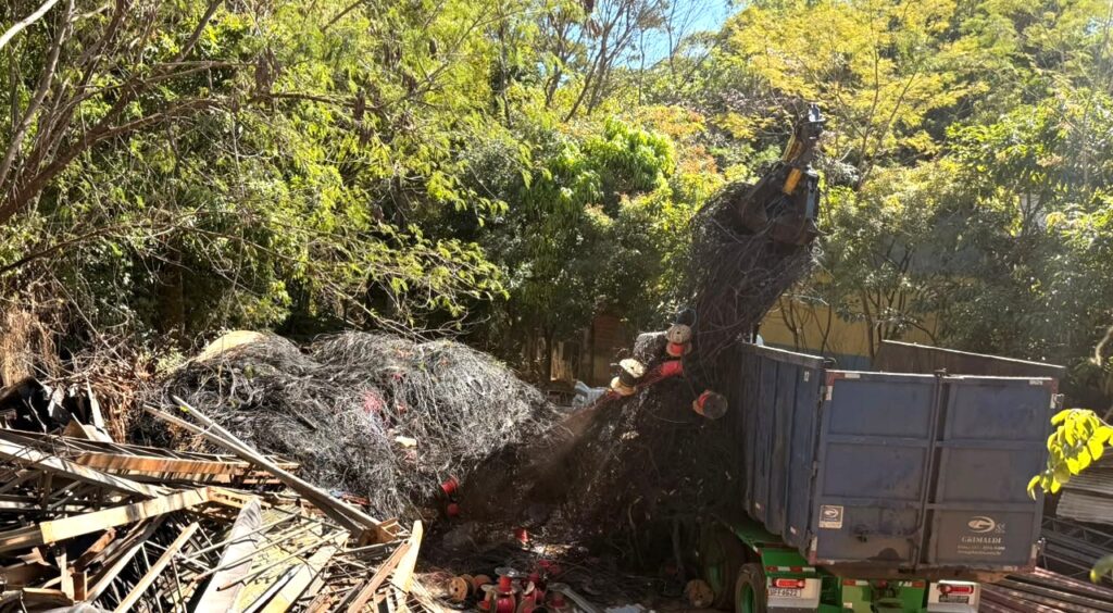 mais-de-110-toneladas-de-fios-inutilizados-vao-para-reciclagem-em-goiania